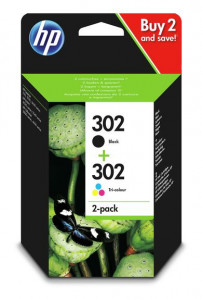 Set cartuse originale HP 302 / X4D37AE