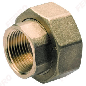 Racord hollender teava-pompa din alama 6/4”x1” (set2buc) - SG18