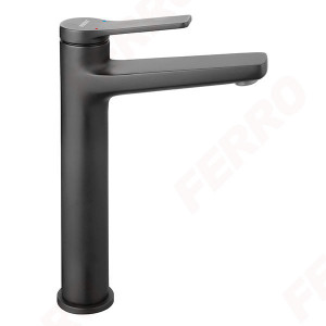 Baterie Lavoar Stratos Inalt , Negru Mat, Fara Accesorii