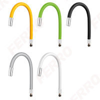 Pipa elastica pentru baterie spalator Elastico, gri - W100S-B
