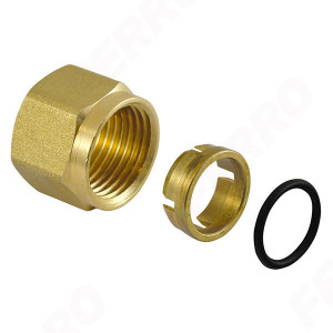 Racord compresiune eurocon 1/2" pentru teava cupru D.15 mm