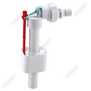 Robinet flotor universal 3/8+1/2 cu alimentare laterala pt. rezervor wc
