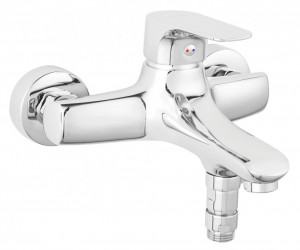 Baterie cada si dus TIGA VERDELINE, cartus ceramic, Crom, fara accesorii
