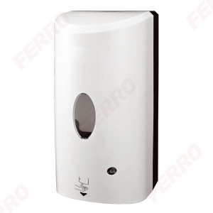Dozator sapun lichid cu senzor 1200 ml, alb