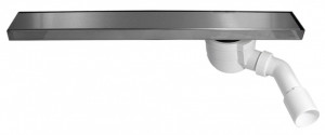 Rigola dus inox Easy New L= 600 mm, cu sifon lateral DN40/50