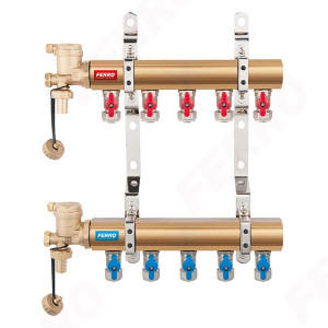 Distribuitor/colector-repartitor tip N-RO 1'' 2 cai - N-RO02S