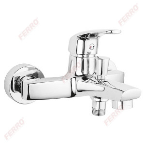 Baterie perete cada/dus Fosca, crom fara accesorii - BFA1