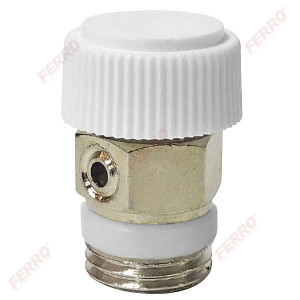 Aerisitor manual cu garnitura teflon 1/2"