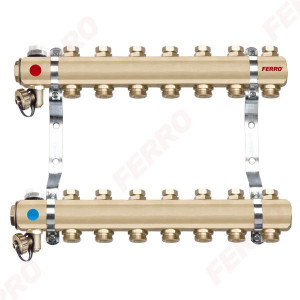Distribuitor/colector-repartitor tip RO 1 4 cai - RO04S