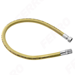 Racord flexibil metalic pentru gaz 1/2x1/2 FI-FE 50cm