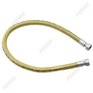 Racord flexibil metalic pentru gaz 1/2x1/2 FI-FI 100cm
