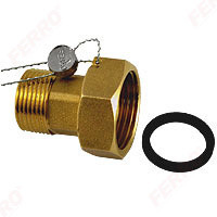 Racord olandez din alama 1" FI-FE pt. contor apa (2 buc)