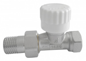 Robinet radiator termostatic tur drept 1/2" fara presetare