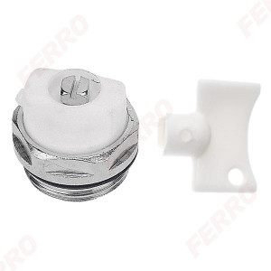 Aerisitor manual cu garnitura O-ring 1/2"
