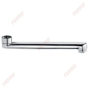 Pipa 3/4" plat? 160 mm, crom