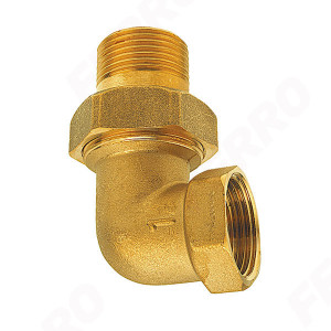 Cot olandez din alama 3/4" FI-FE cu etansare conica