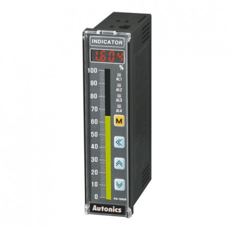 Digitalni indikator sa bargrafom KN-1210B,2 alarma,izlaz 4-20mA,RS485,W36XH144mm,100-240Vac Autonics