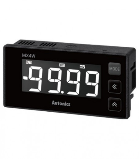 Panelmetar MX4W-V-FN,12 seg.4 dig.LCD disp.,merenje (DC/AC napon,frekvencija),24-240Vdc/Vac Autonics