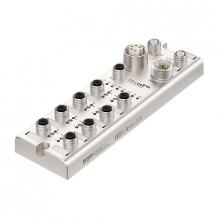 Distributivna I/O kutija ADIO-EC-MA08AP-ILM,EtherCAT,IO-Link,PNP,8-port-M12,18-30Vdc IP67 Autonics