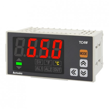 Termoregulator TC4W-N2N,disp.LED,1 red-4cifr,96x48mm,PID,indikacija,24Vac,24-48Vdc IP65 Autonics
