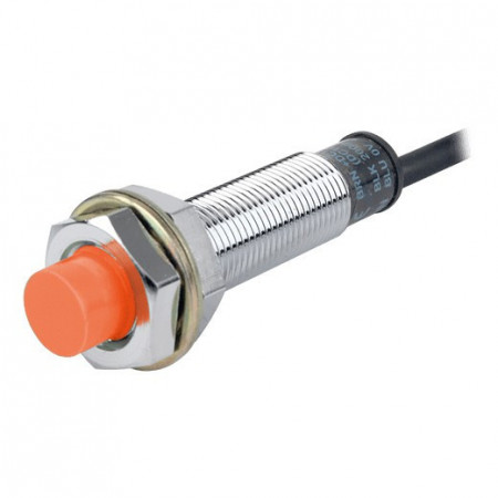 Induktivni senzor PRL12-4DP, M12x55mm,PNP NO,Sn=4mm, kabal l=2m, 3-žični 12-24Vdc, IP67 Autonics