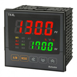Termoregulator TK4L-14RR,disp.2 reda-4d,96x96mm,1 alarm,CT,DI-1/2,2 relejna,100-240Vac IP65 Autonics