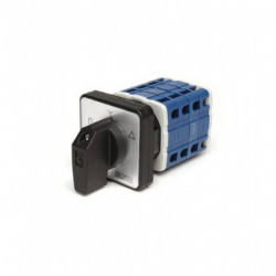 Grebenasti prekidač PSA040MS335S, 3x40A (O-Y-U), zvezda-trougao 60°, 6kA, 64x64mm IP54 Emas