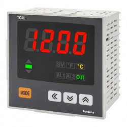 Termoregulator TC4L-14R,disp.LED,1 red-4 cifr,96x96mm,alarm,PID,relejni/SSR,100-240Vac IP65 Autonics