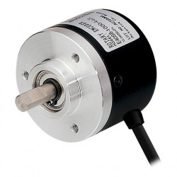 Inkrementalni enkoder E40S6-2500-3-T-24, fi40mm,2500P/R,totem pole,ABZ,l=2m,12-24Vdc, IP50 Autonics