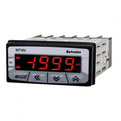 Panelmetar MT4N-DA-E0,LCD 7 seg-4d.,48x24mm,merenje DC struje,4-20mA,2 relej. izl.,24Vac/dc Autonics