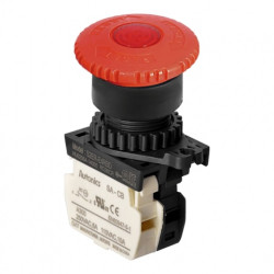 Taster sve stop S2ER-E4RBDM, 1NC,zaokretni,40mm, LED indikacija 12-24Vac/dc, 6A 250Vac IP52 Autonics