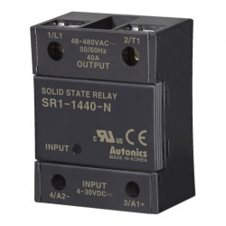 Solid State Relay SR1-1440-N,1-fazni, ulaz 4-30Vdc,izlaz 48-480Vac, 40A Autonics
