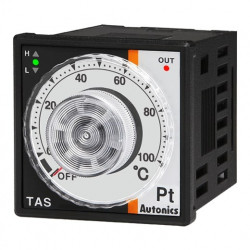 Termoregulator TAS-B4RP1C,analogni,48x48mm,0-100°C,Pt100 sonda,relejni,SSR,100-240Vac IP65 Autonics