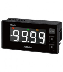 Panelmetar MX4W-V-F2,LCD 12 seg-4 d,96x48mm,merenje DC/AC napon,frek.,PNP,24-240Vdc/Vac Autonics