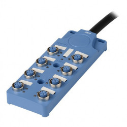 Konektorska kutija PT8-4DP5-10,8 port,5pin M12,PNP,LED indikacija,kabal l=10m,12-24Vdc IP67 Autonics