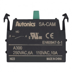 Kontakt blok SA-CAM, start-radni, 1NO, modularni, 6A 250Vac Autonics