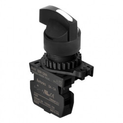 Prekidač dvopoložajni S2SR-S4WAM, 0-1 45°, 1NO, fi22mm,sa produženom ručicom, 6A 250V IP52 Autonics