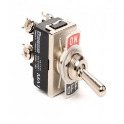 Prekidač MA113 klik-klak, ON-OFF-ON, 1NO+1NO, 16A 250Vac IP20 Emas
