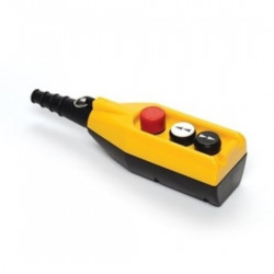 Tastatura za kranove PV3E30B4, 2 tastera+1 sve stop (NC), dupla brzina, 4A 250Vac IP65 Emas
