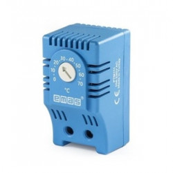 Termostat za ventilaciju PTM111, 1NO,-20 /+80°C, 10A 230Vac IP20 Emas