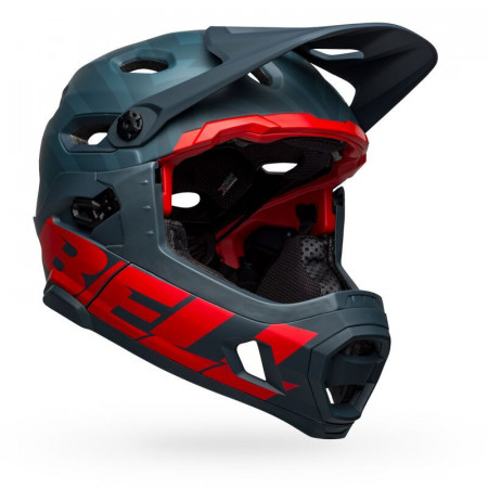 Casca bicicleta Full-Face BELL SUPER DH Grey Red