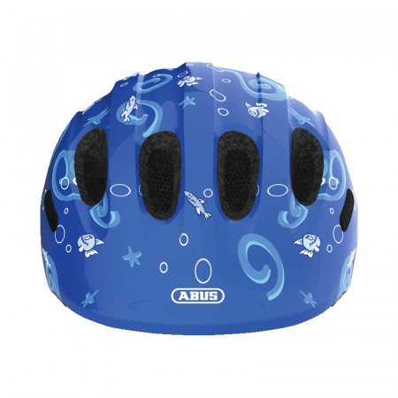 Casca de bicicletă ABUS Smiley 2.0 pentru copii, Blue Sharky