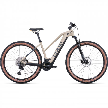 Bicicleta Electrica MTB Hardtail CUBE Reaction Hybrid Pro 625 Trapeze Desert Orange