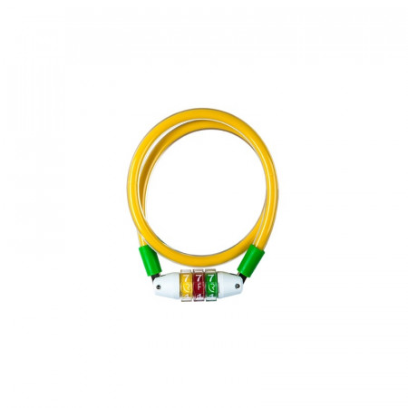 Antifurt RFR Combination Lock Junior 10x600mm yellow green 13359