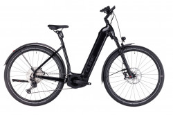 Bicicleta Electrica CUBE NURIDE HYBRID SLT 750 ALLROAD EASY ENTRY Grey Metal