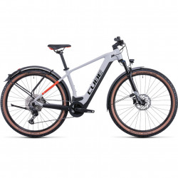 Bicicleta Electrica MTB Hardtail CUBE Reaction Hybrid Pro 625 Allroad Grey Red