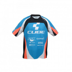 Jersey CUBE ACTION TEAM Roundneck S/S blue´n´white´n´black
