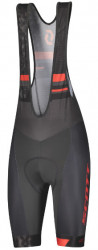 PANTALONI SCOTT RC TEAM CU BRETELE DARK GREY RED