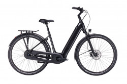 Bicicleta Electrica CUBE SUPREME HYBRID EX 625 EASY ENTRY Grey Black