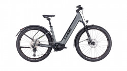 Bicicleta Electrica CUBE REACTION HYBRID PRO 500 ALLROAD EASY ENTRY Flashgrey Green